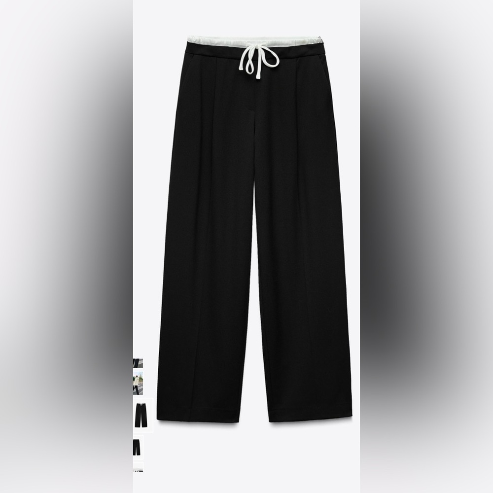 Zara woman black pants